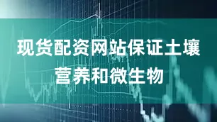 现货配资网站保证土壤营养和微生物