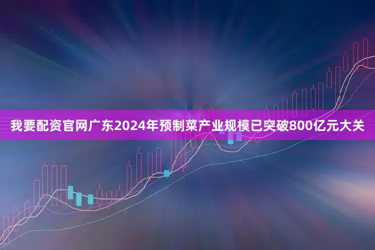 我要配资官网广东2024年预制菜产业规模已突破800亿元大关